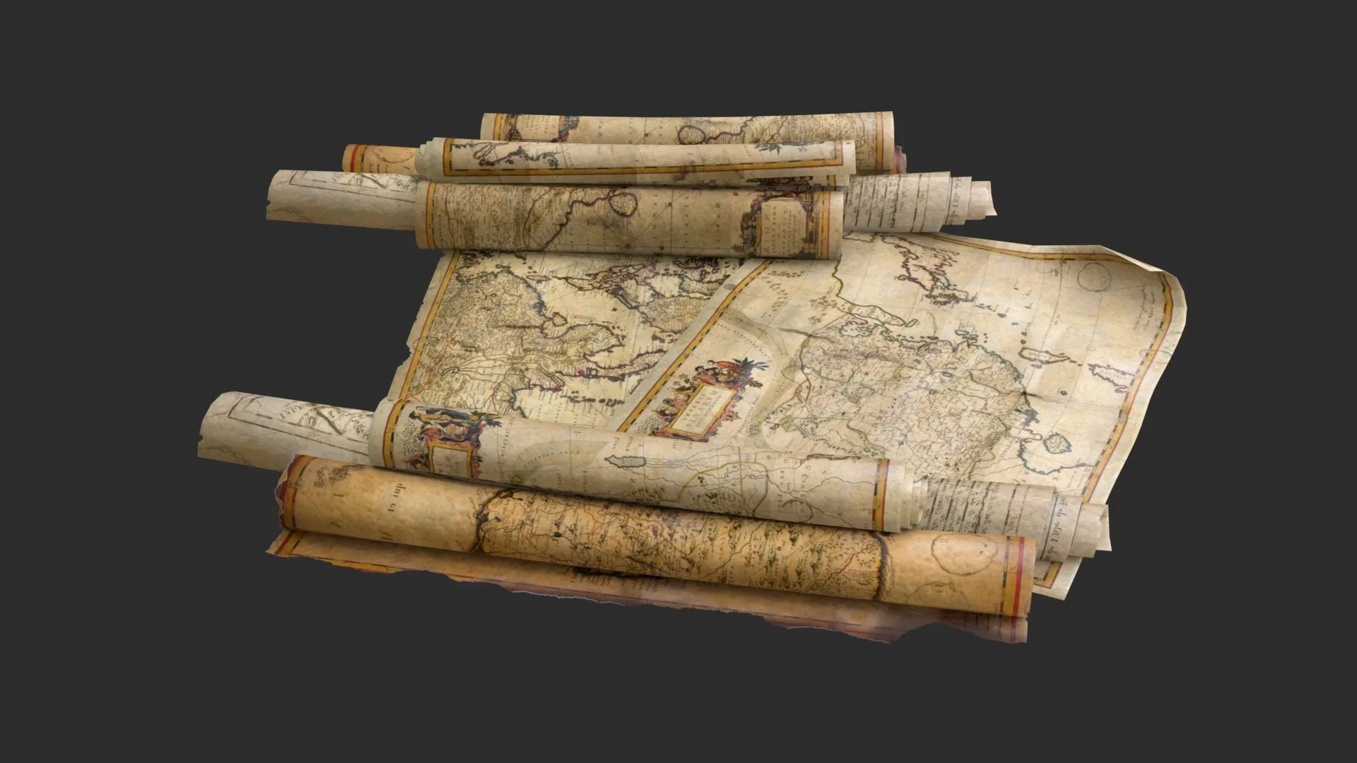 Old Asian Maps