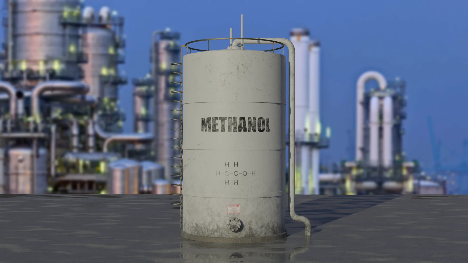 Industrial Methanol Storage Tank