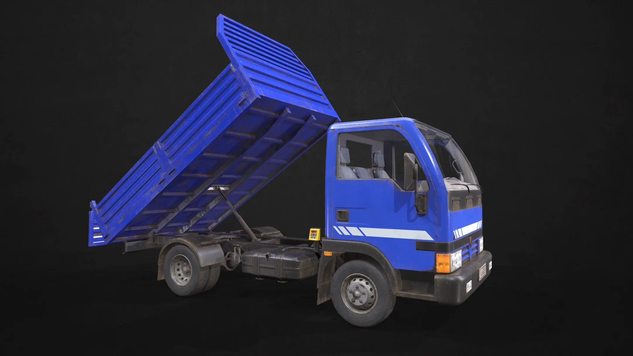 Light Truck Tipper - Low Poly