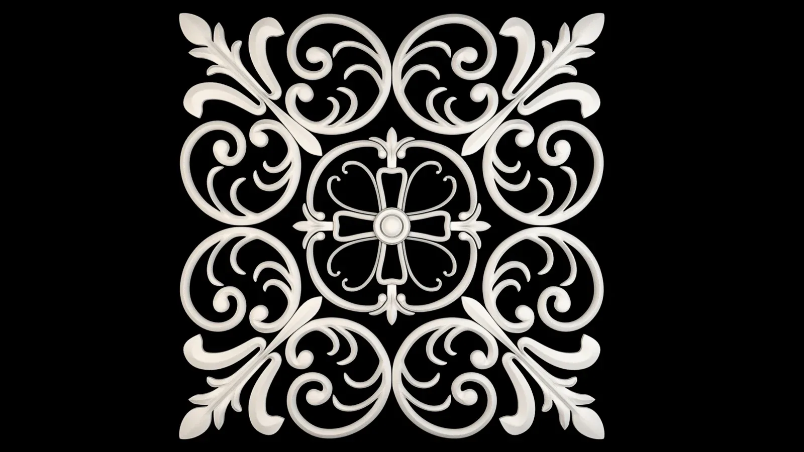 Decorative Wall Rosettes 02