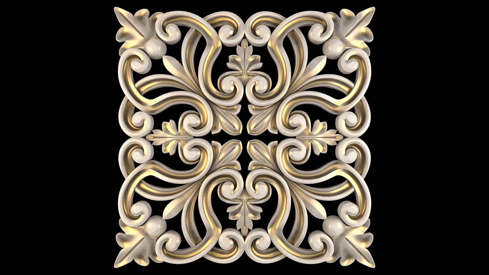 Decorative Wall Rosettes 03