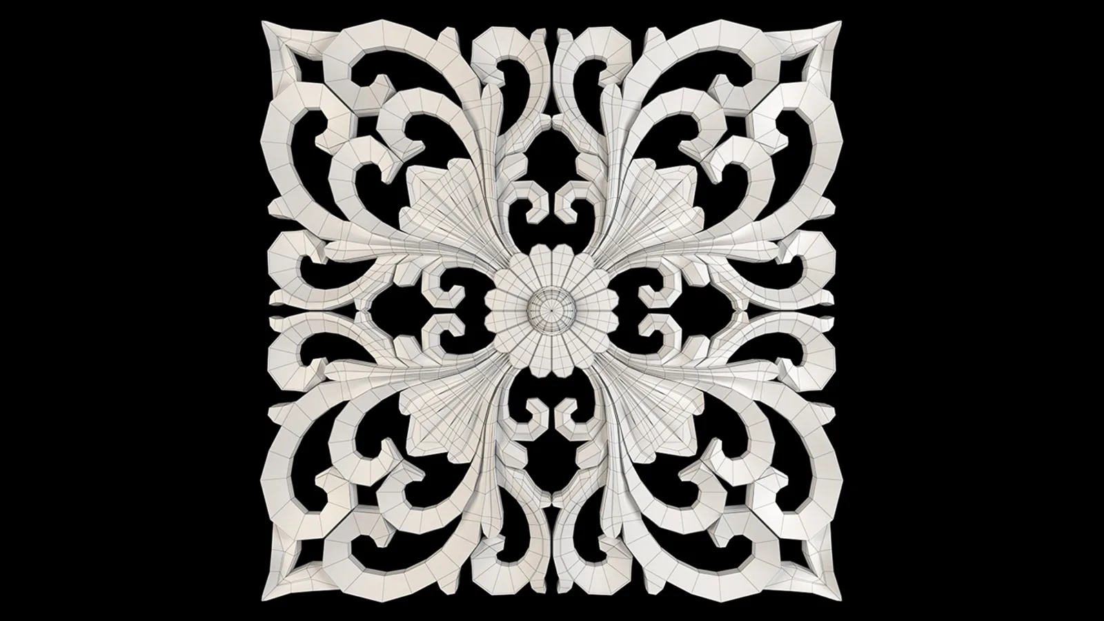 Decorative Wall Rosettes 04