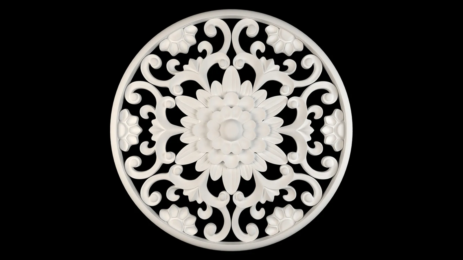 Decorative Wall Rosettes 06