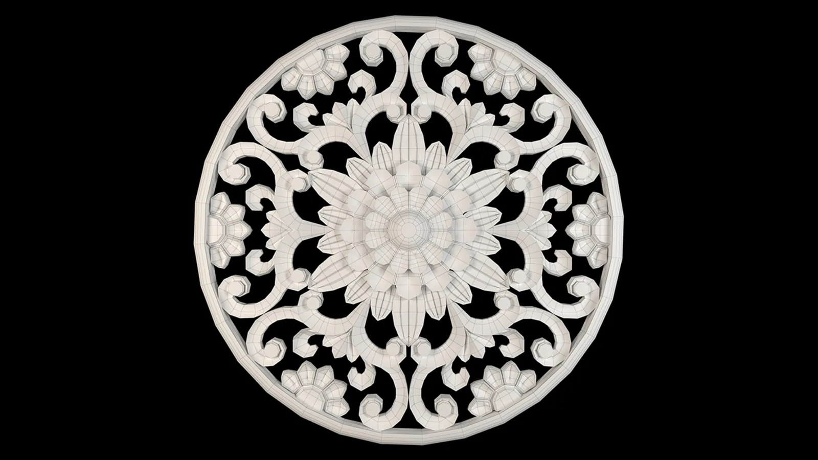 Decorative Wall Rosettes 06