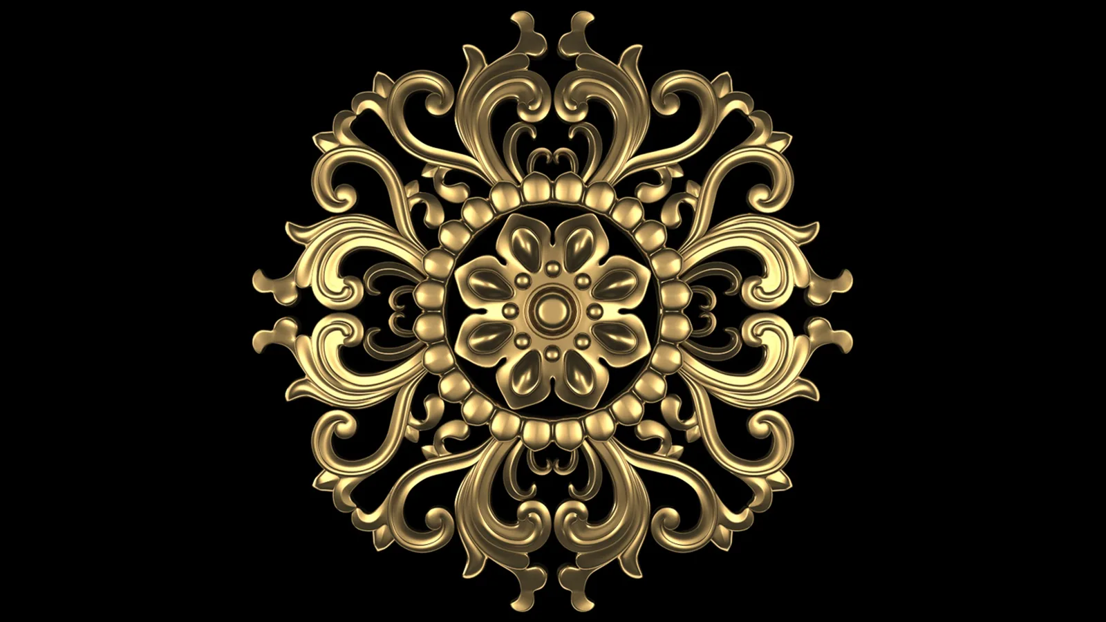 Decorative Wall Rosettes 07