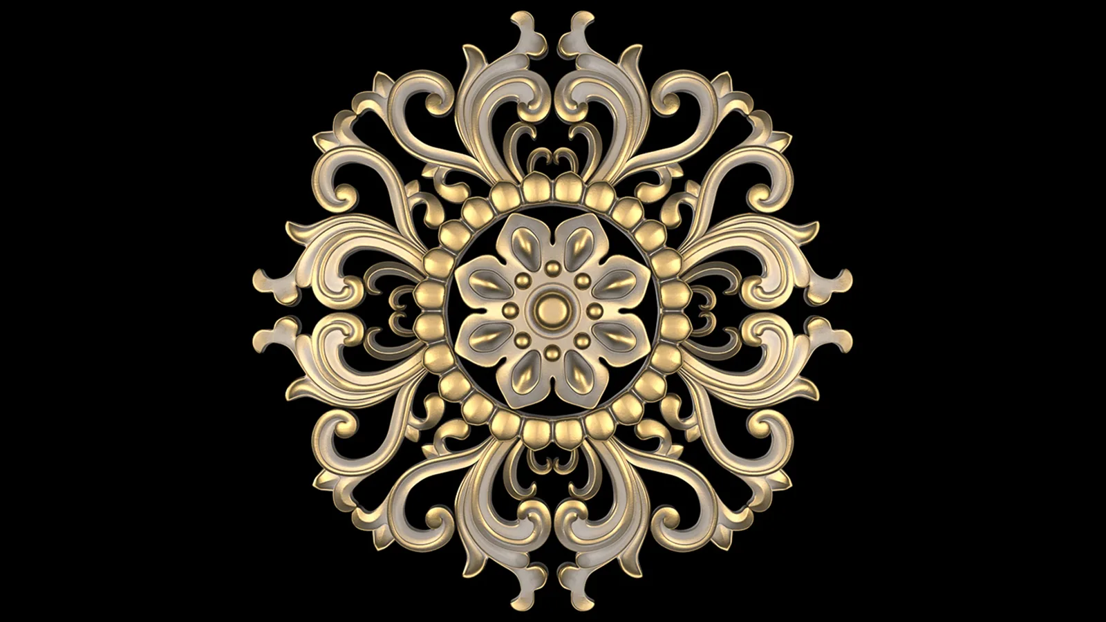Decorative Wall Rosettes 07