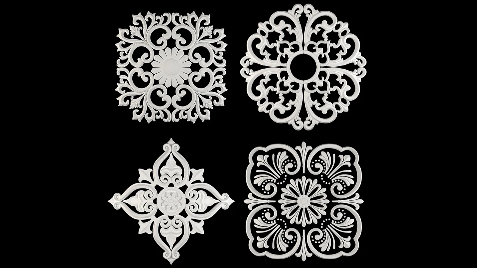 Decorative Wall Rossettes 10