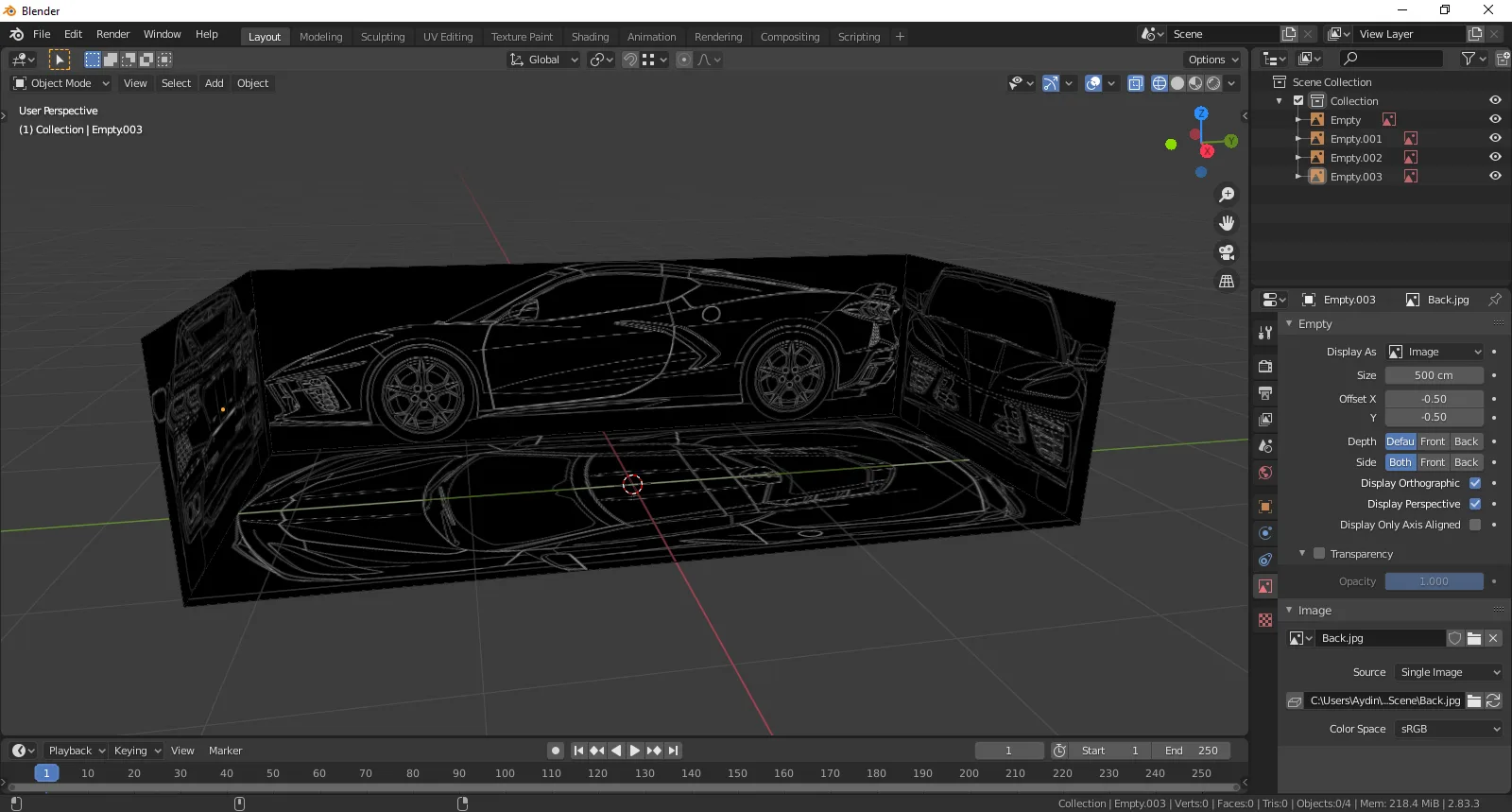 Chevrolet Corvette C8 Stingray Blueprint