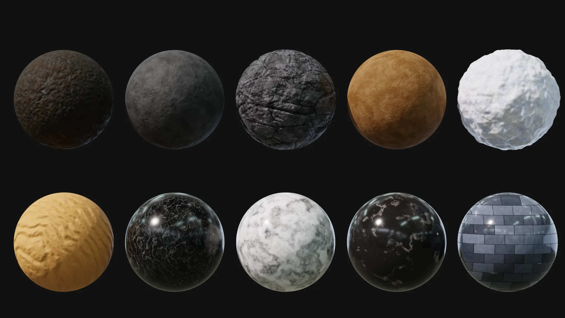 Blender Procedural Material Pack #1