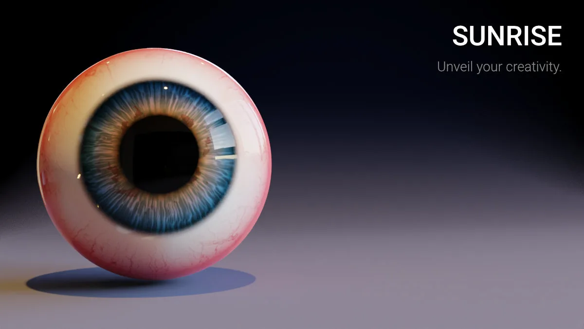 CW Eye - A Procedural Material for Blender