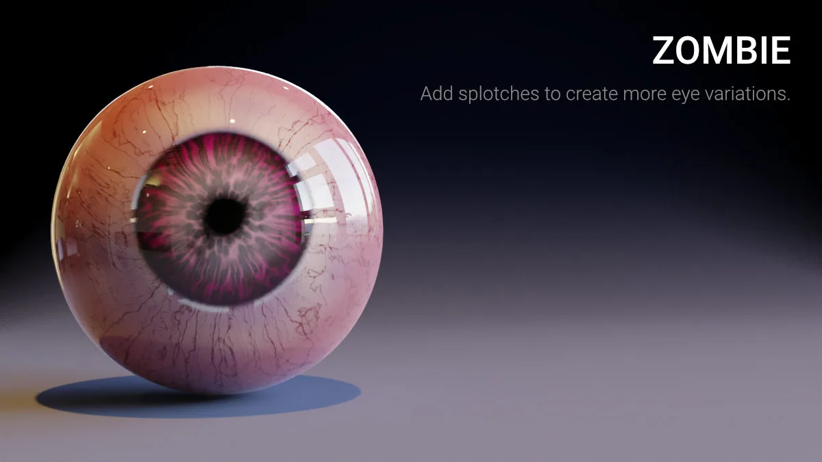 CW Eye - A Procedural Material for Blender