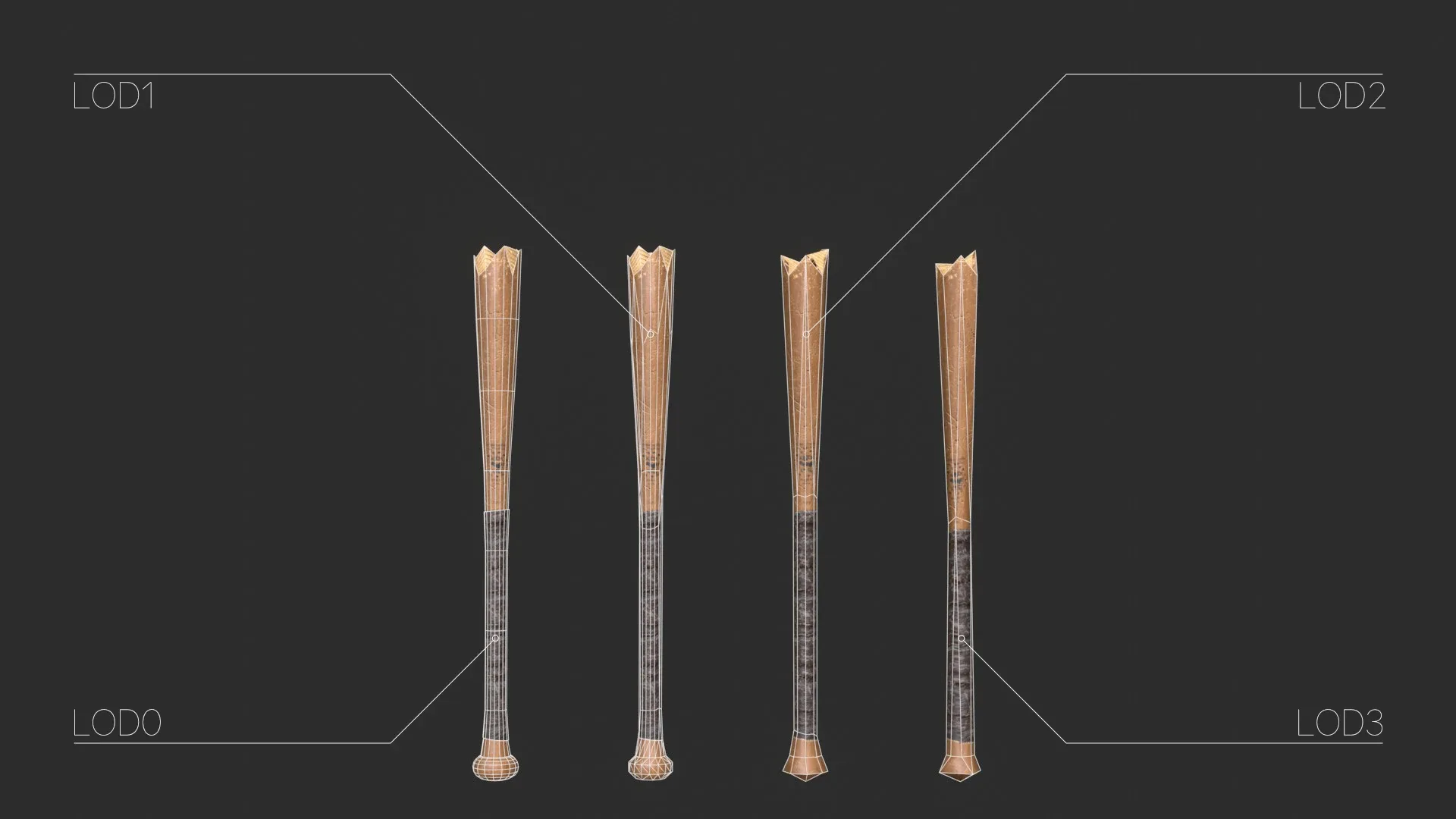 Baseball Bats Assets 02