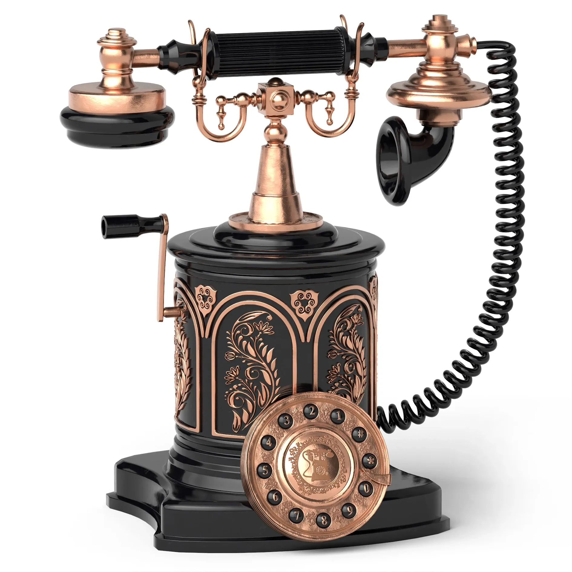 Phone Vintage Decorative Telephones FlippedNormals