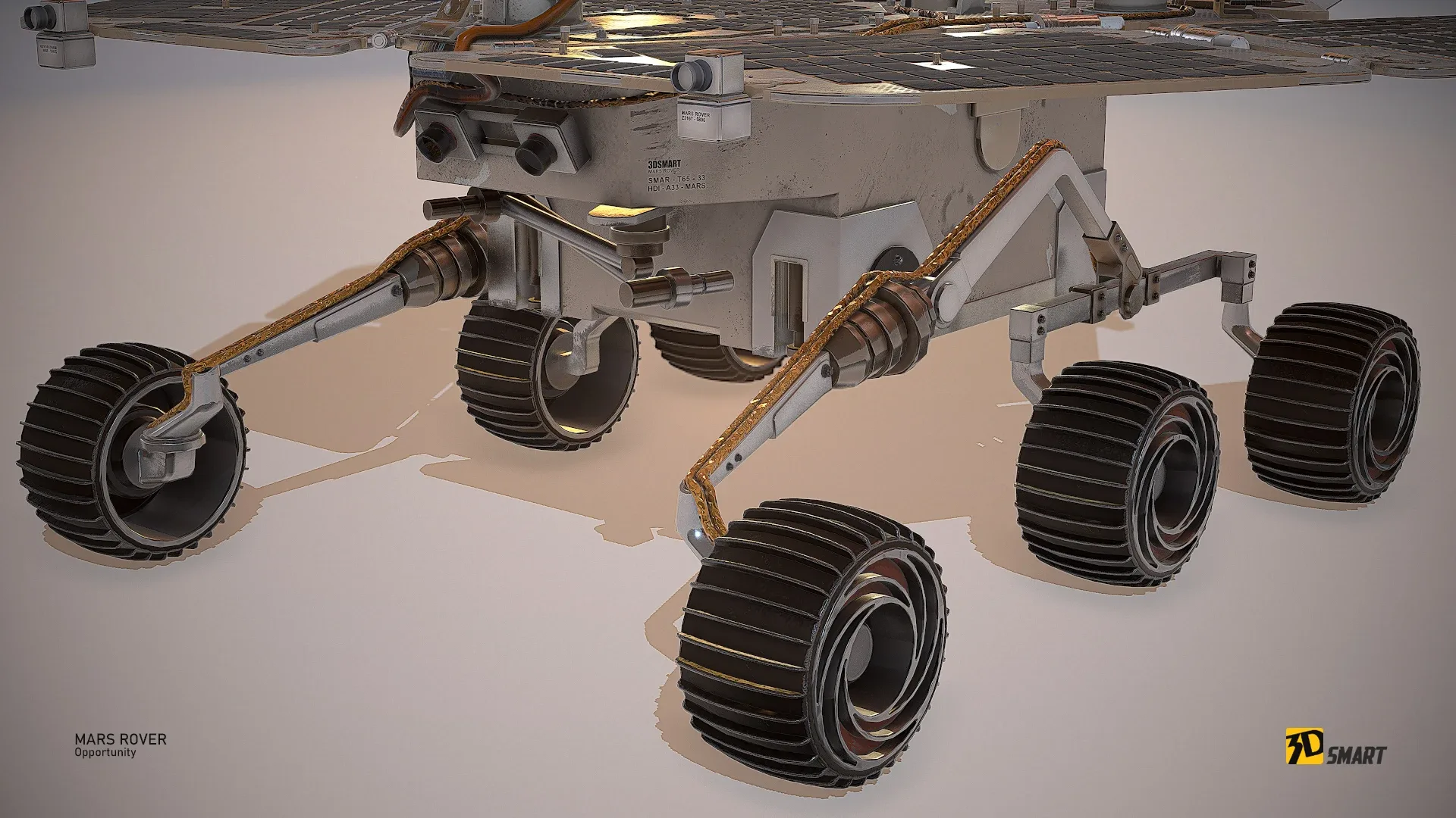 Opportunity Mars Rover (LowPoly)