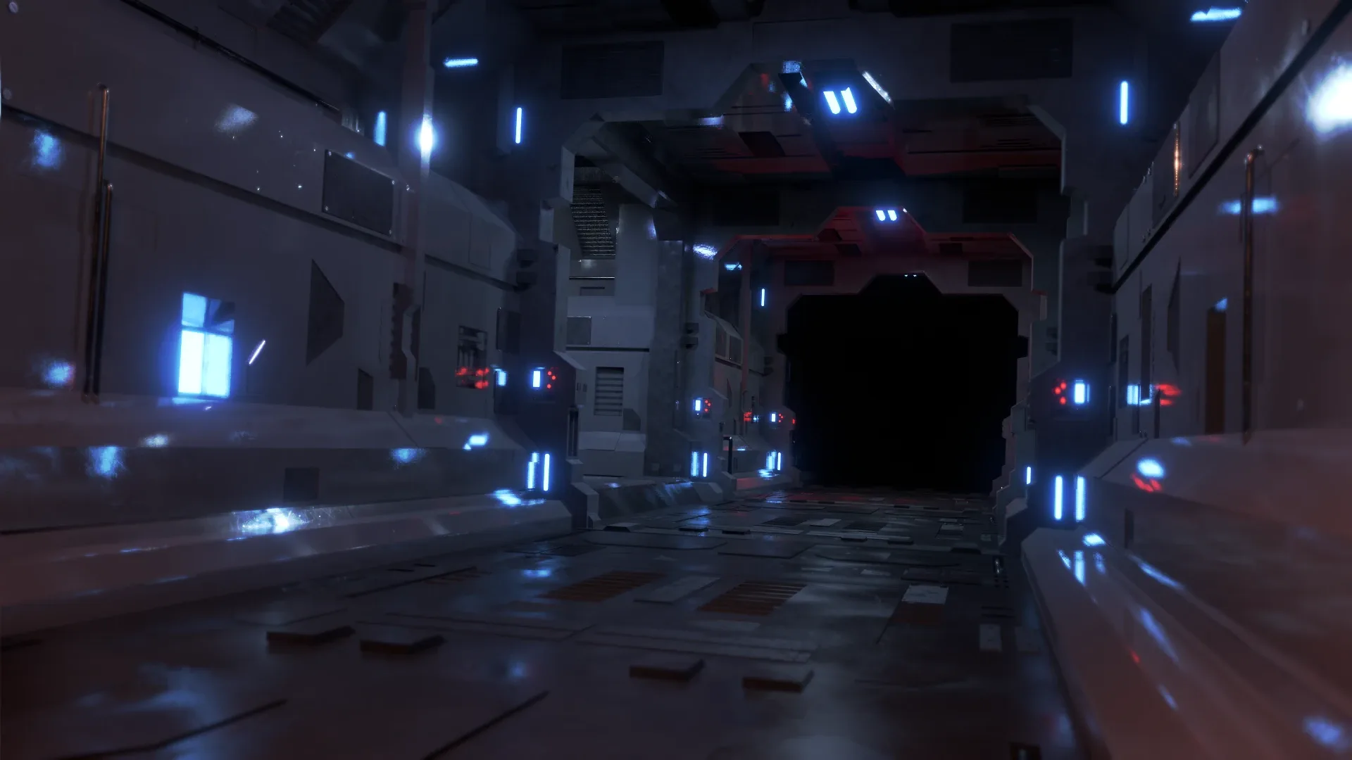 Dark Sci-Fi Corridor