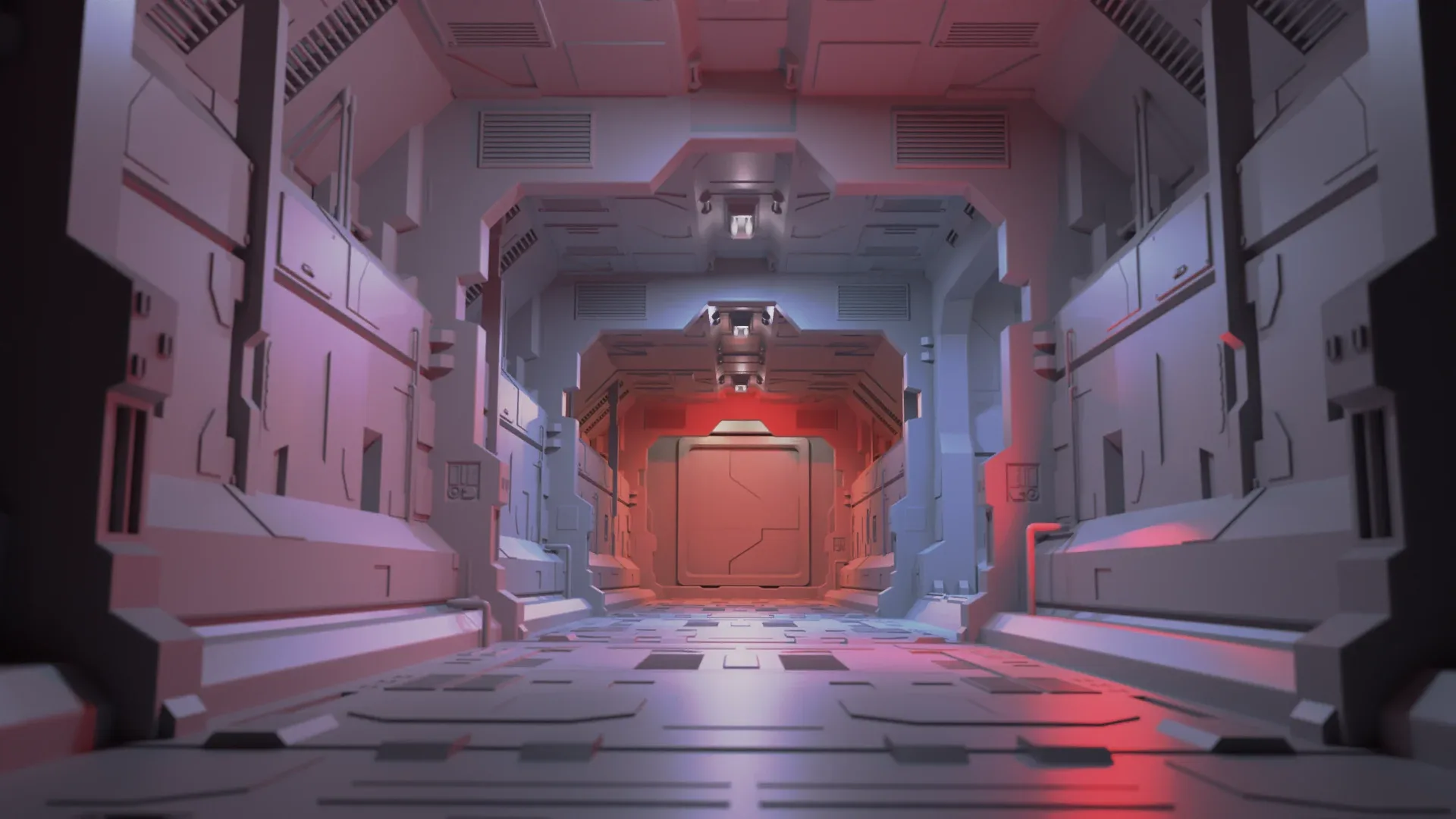 Dark Sci-Fi Corridor