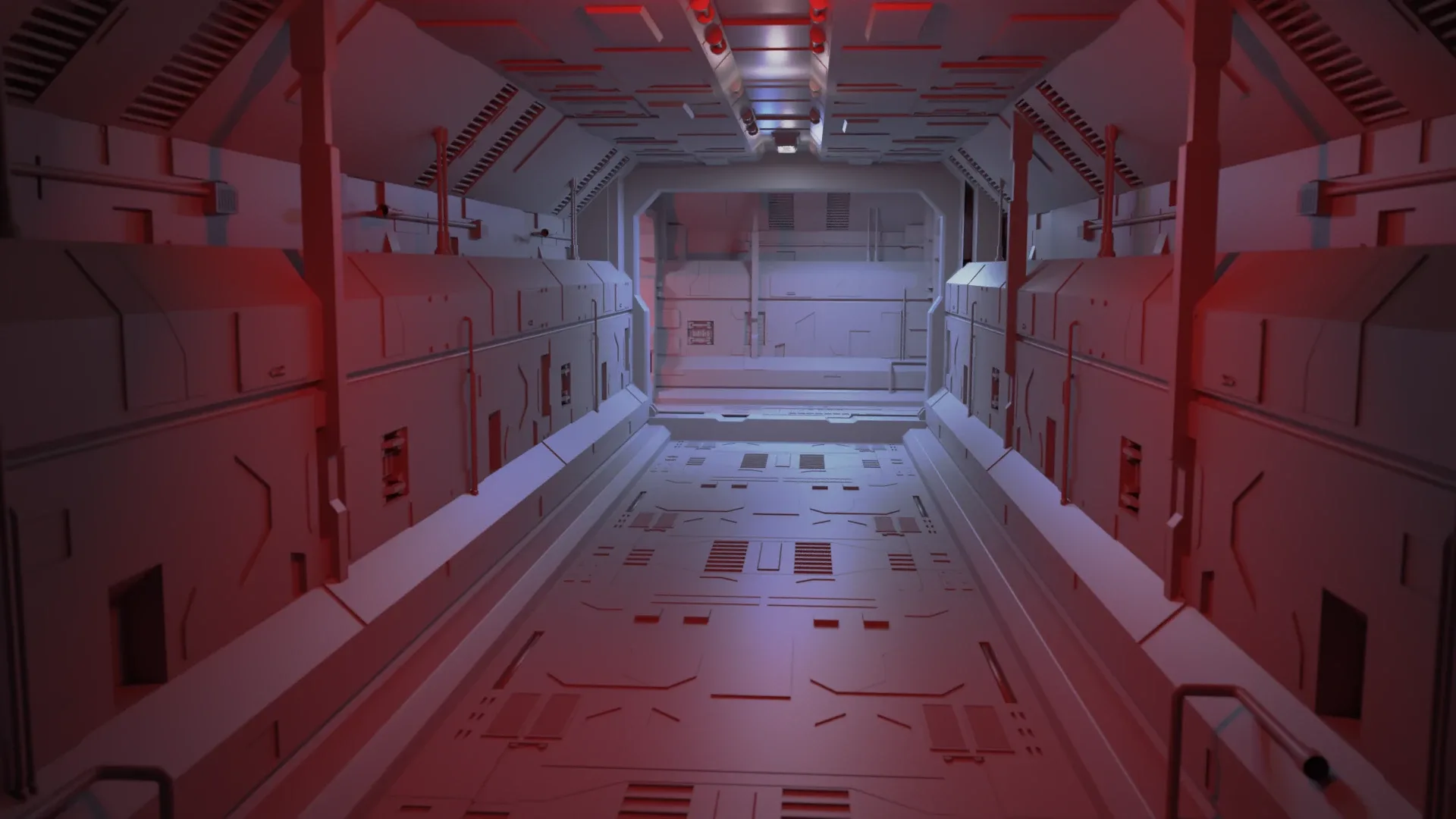 Dark Sci-Fi Corridor