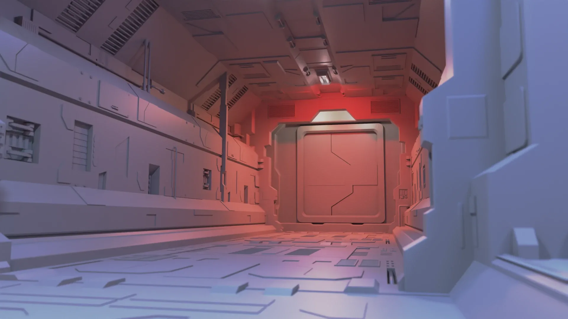Dark Sci-Fi Corridor