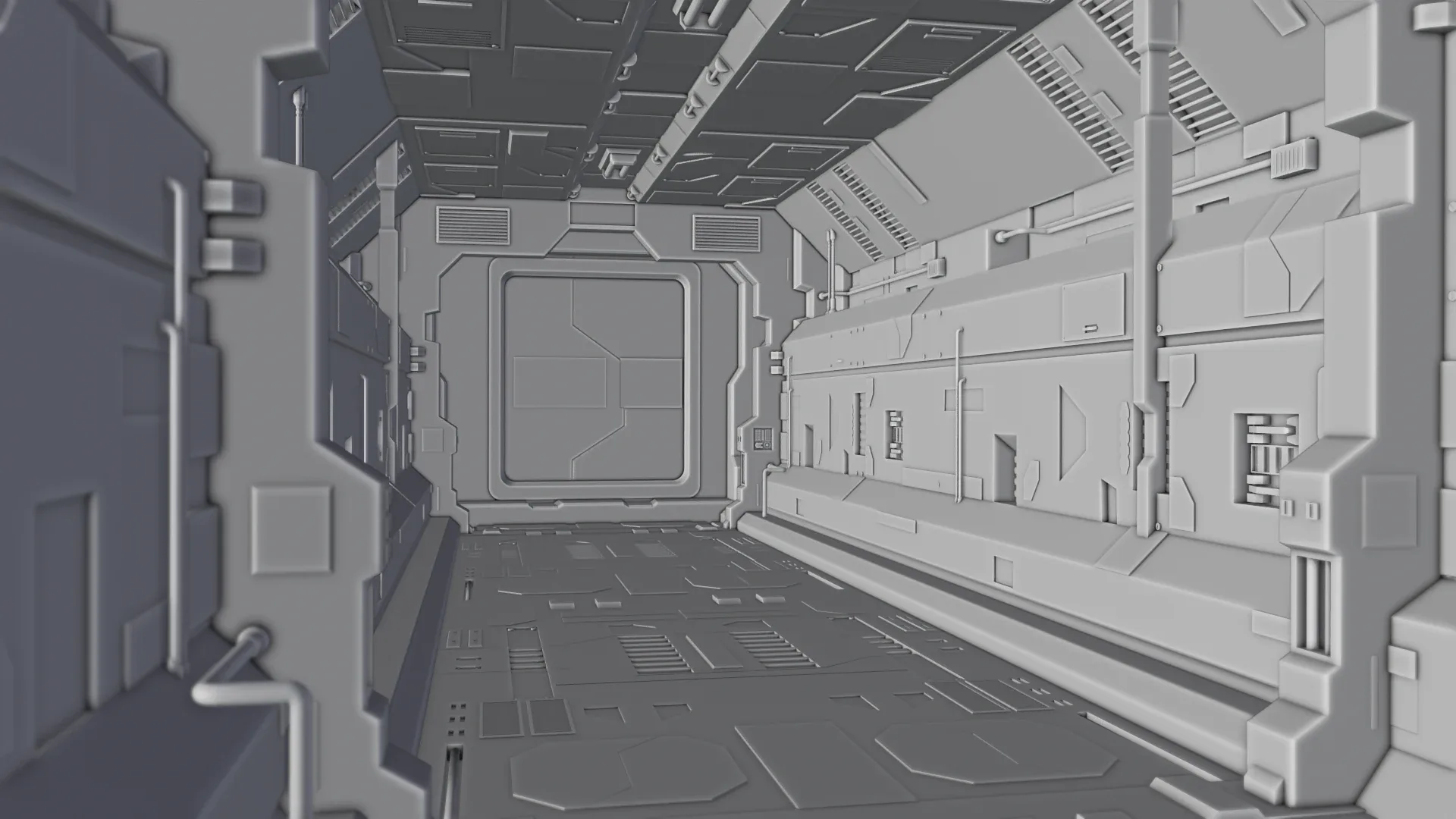 Dark Sci-Fi Corridor