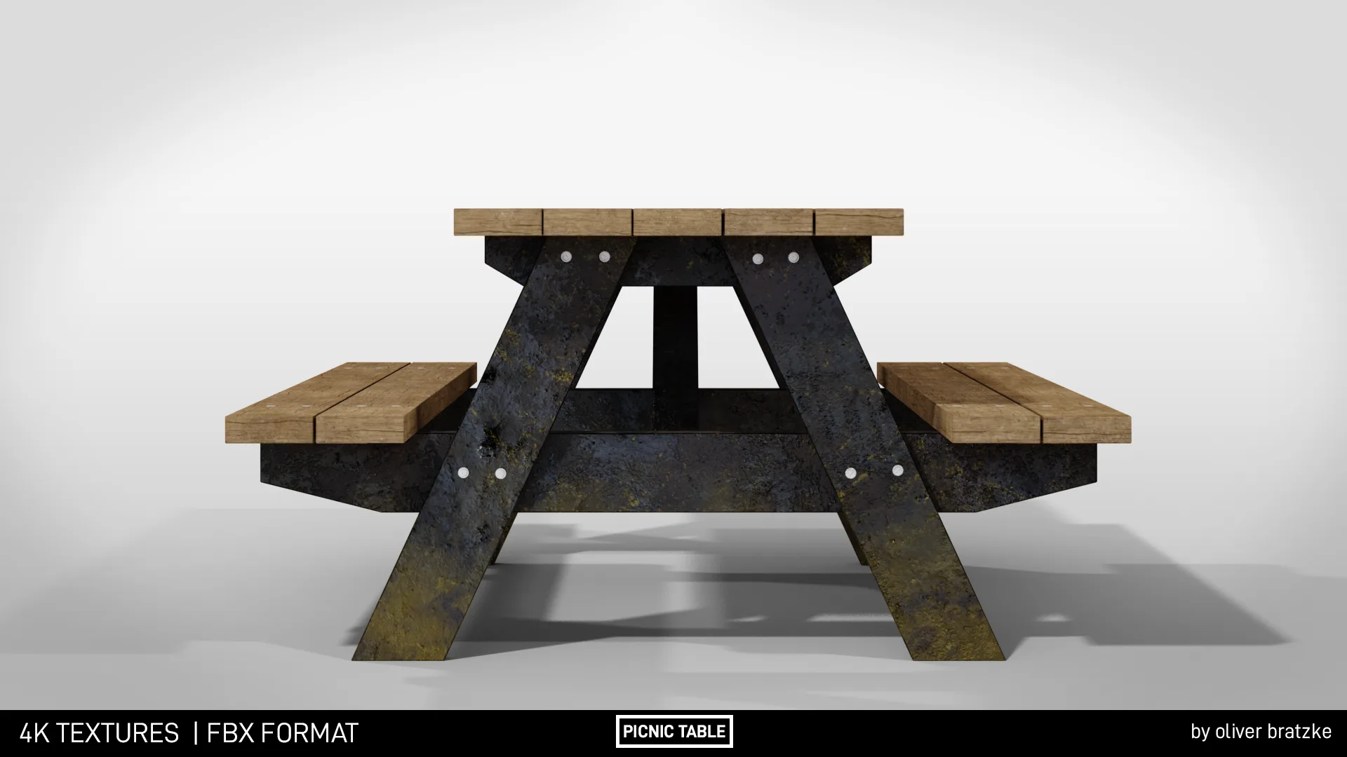 Picnic Table - 2 Texture Variants