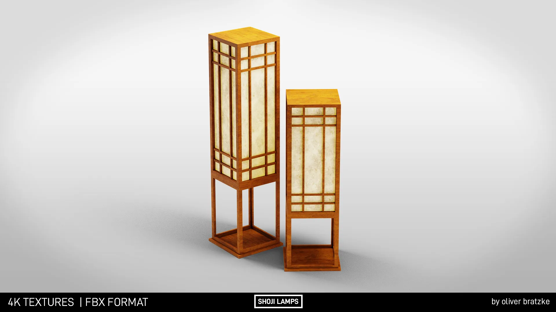 Japanese Shoji Lamps - FlippedNormals