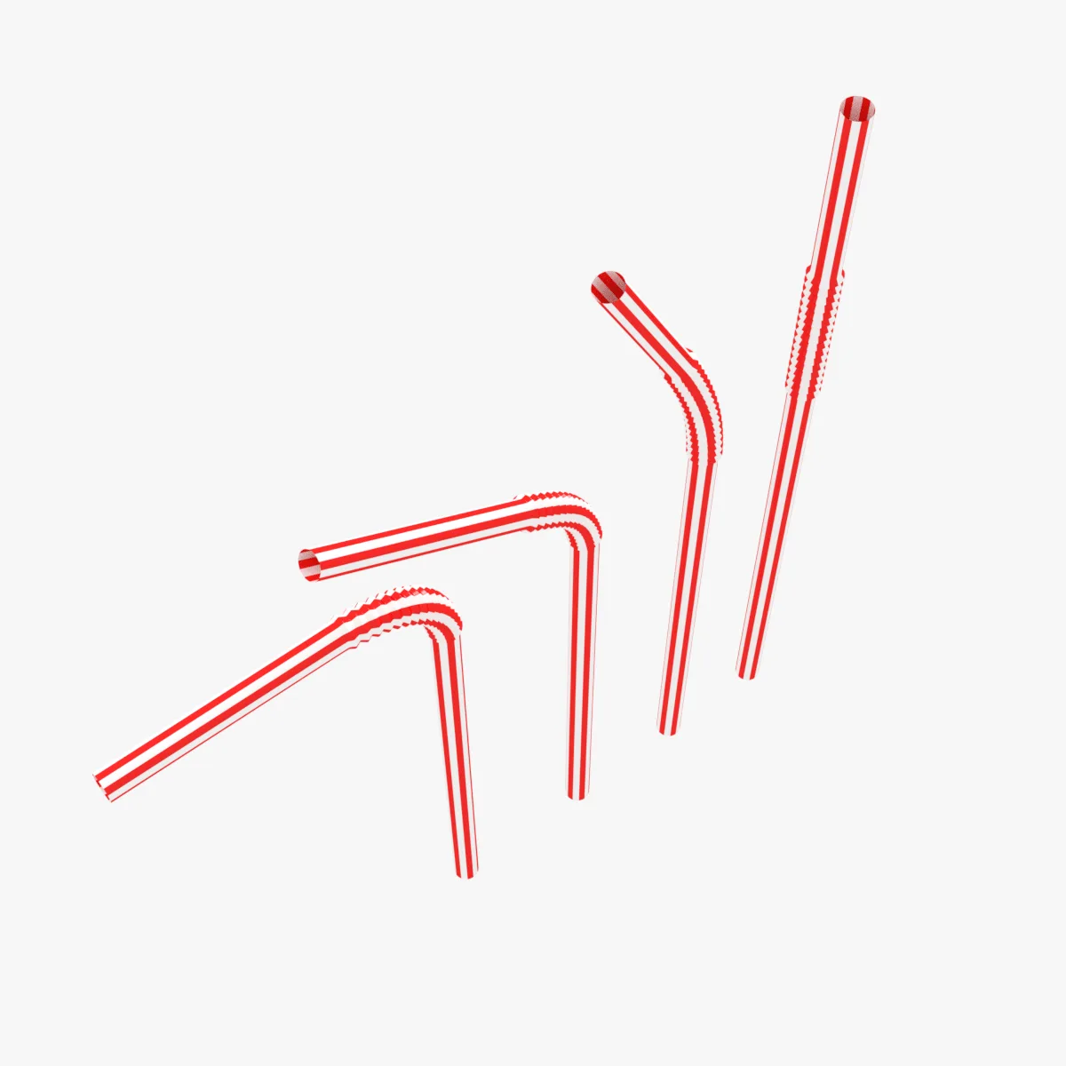 Plastic Drinking Straw 01