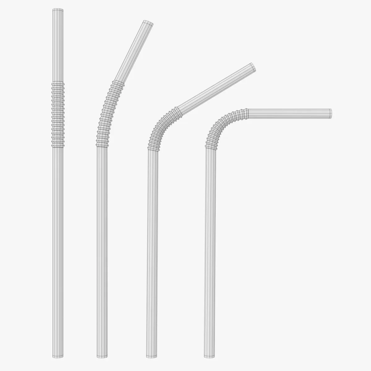 Plastic Drinking Straw 01