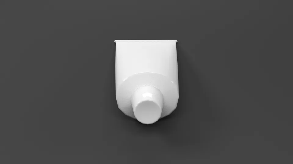 Toothpaste Container FlippedNormals