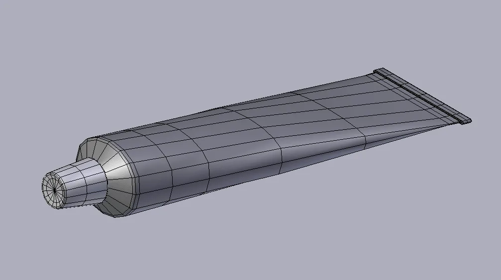 Toothpaste Container FlippedNormals