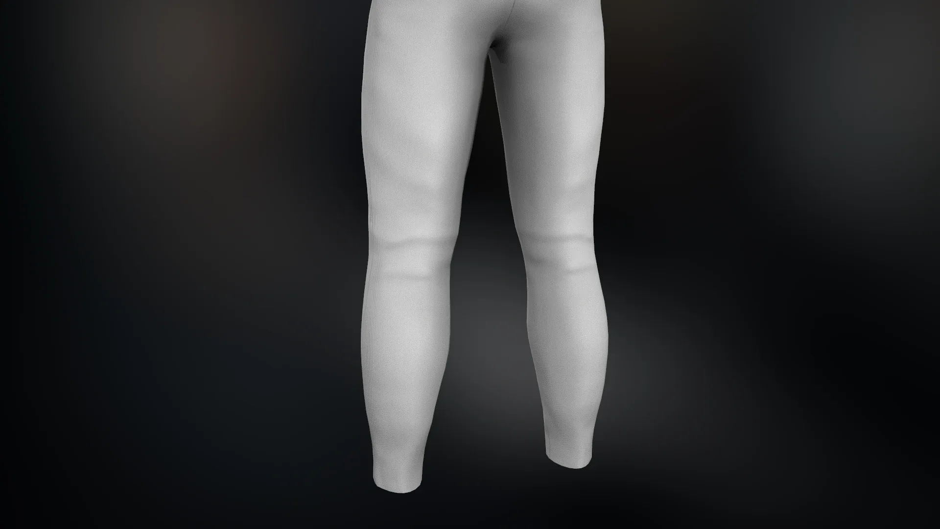 White Skinny Medieval Pants