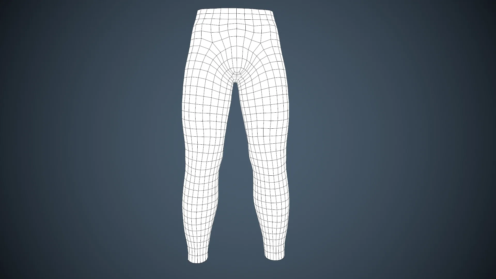 White Skinny Medieval Pants