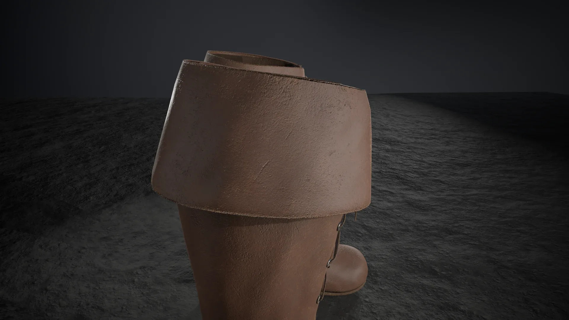 Brown Medieval Boots