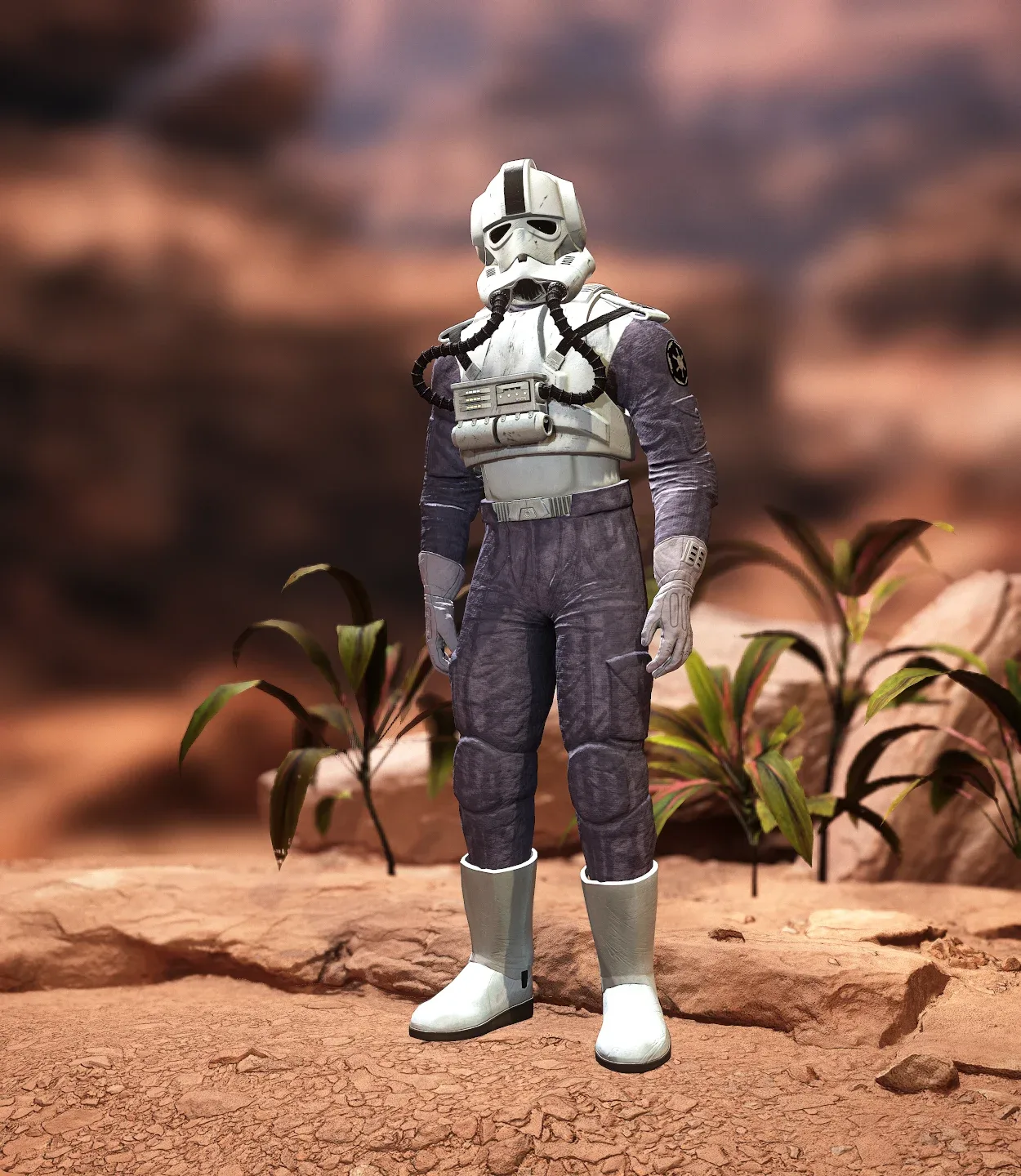 Star Wars Imperial V-wing pilot