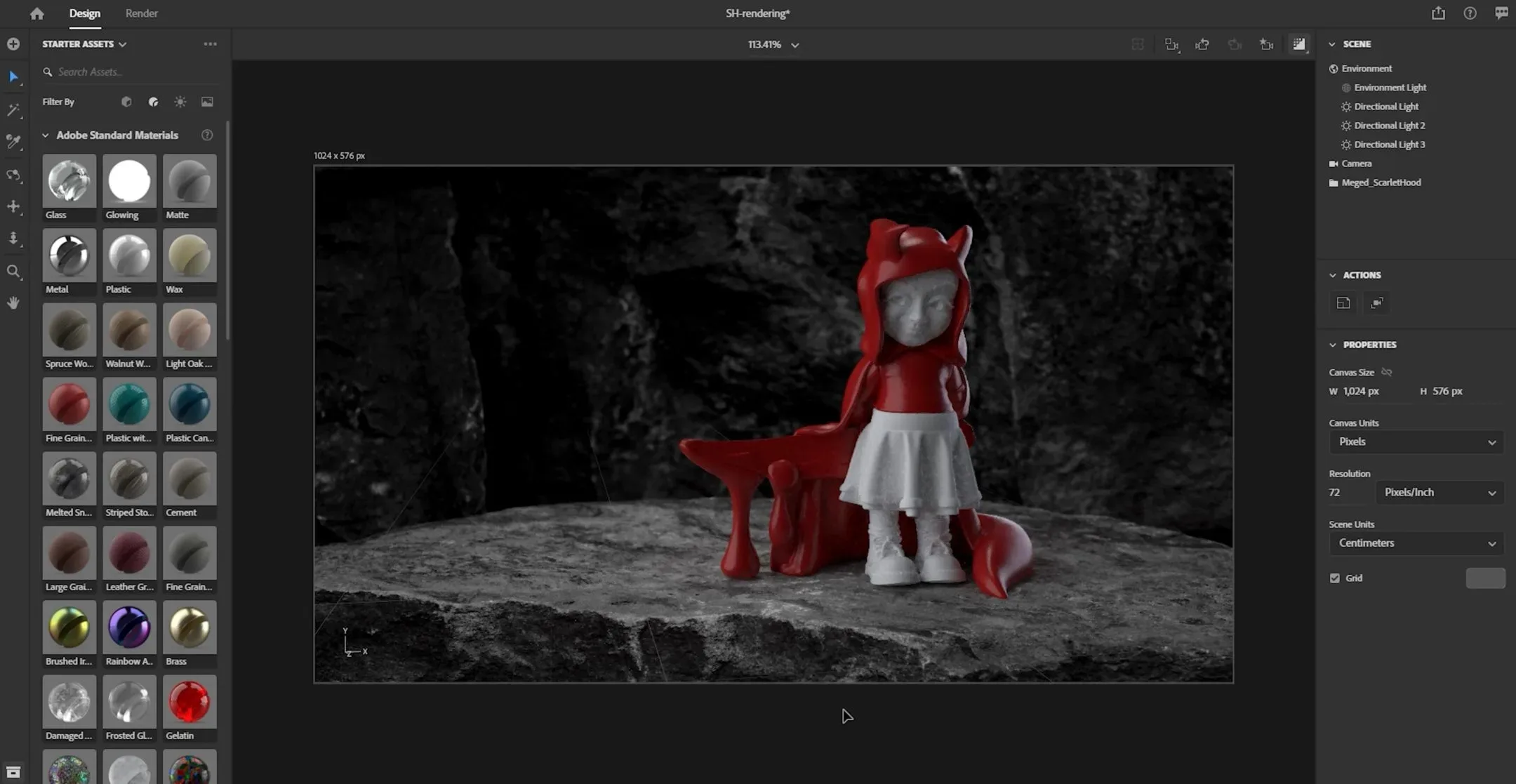 Rendering for 3D Product Design Using Adobe Dimension & Photoshop