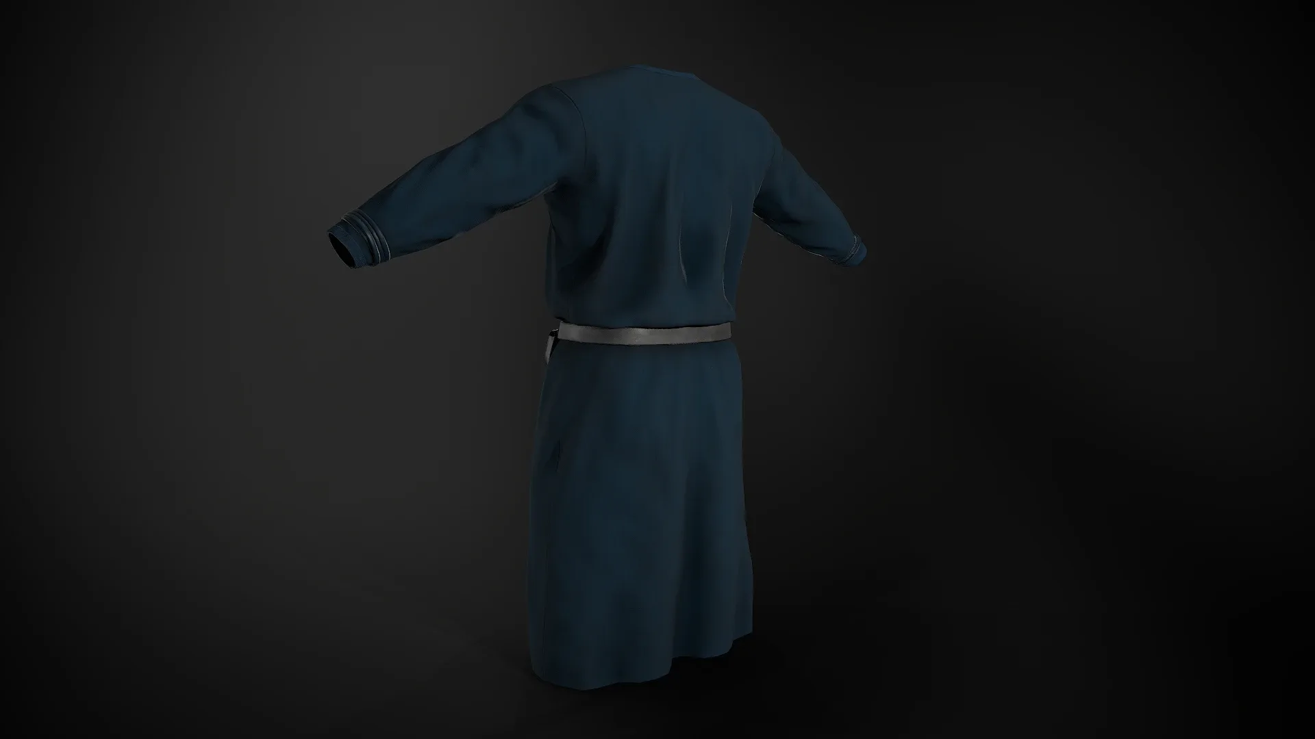 Blue Medieval Top