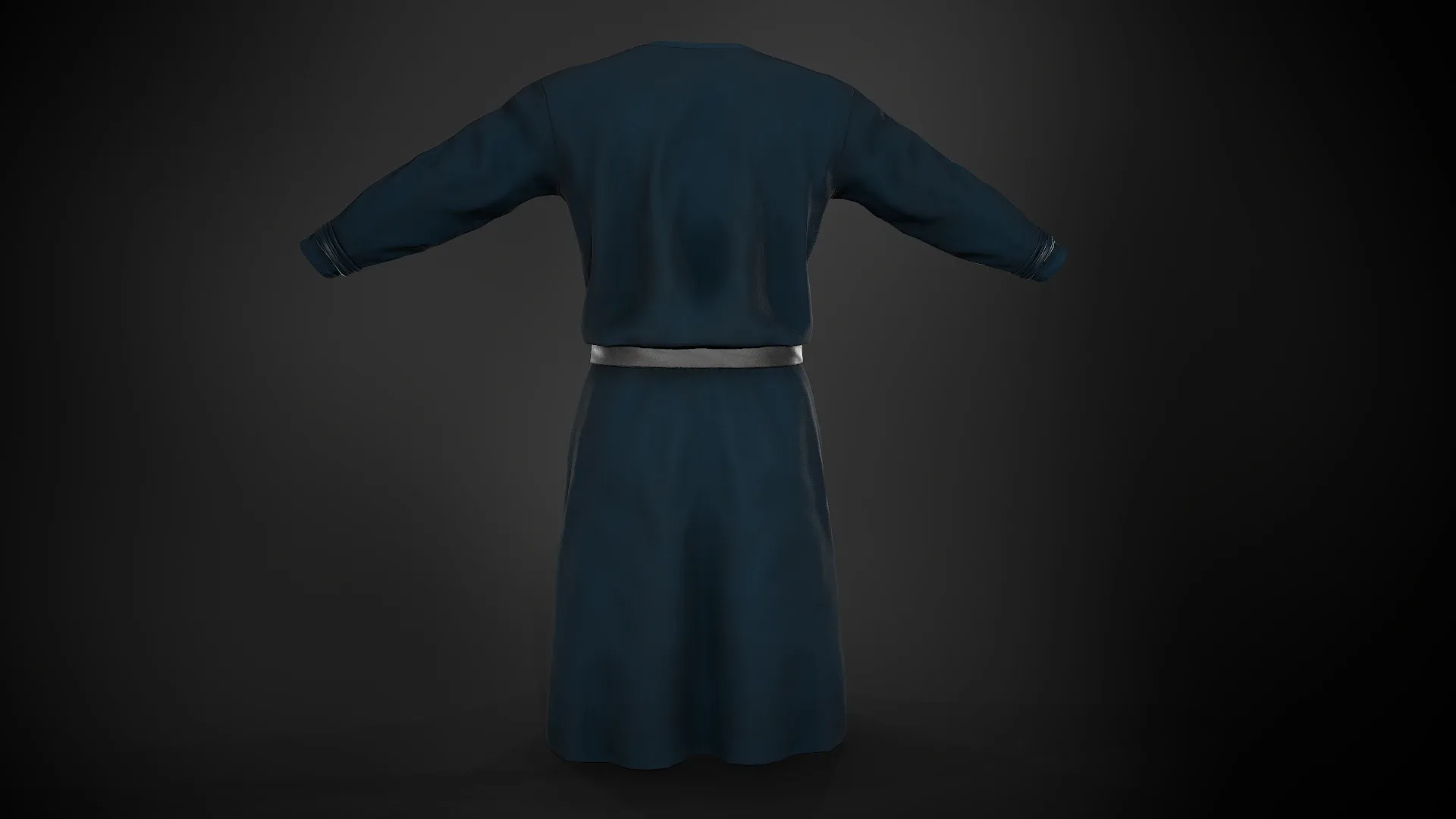 Blue Medieval Top