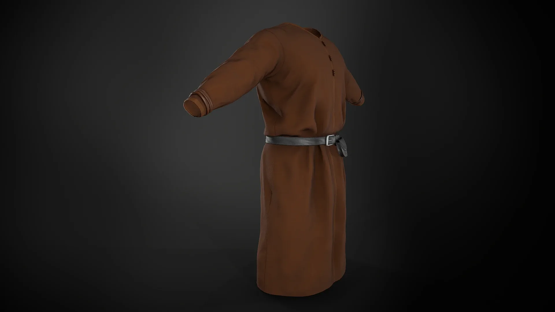 Brown Medieval Top