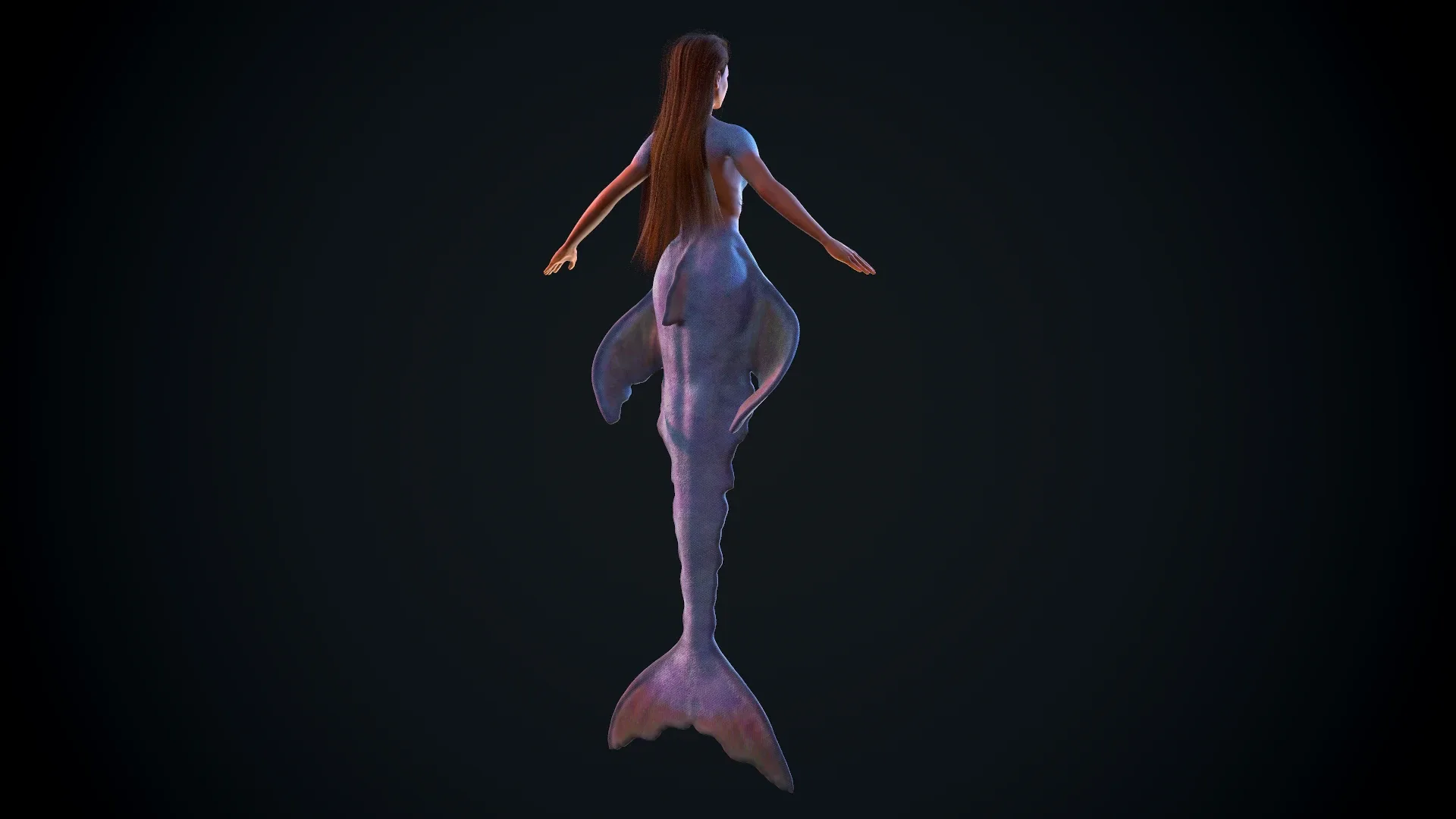Rigged Mermaid