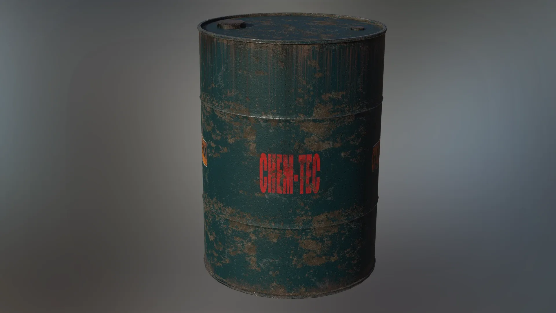 Industrial Oil Storage Drums - Blue