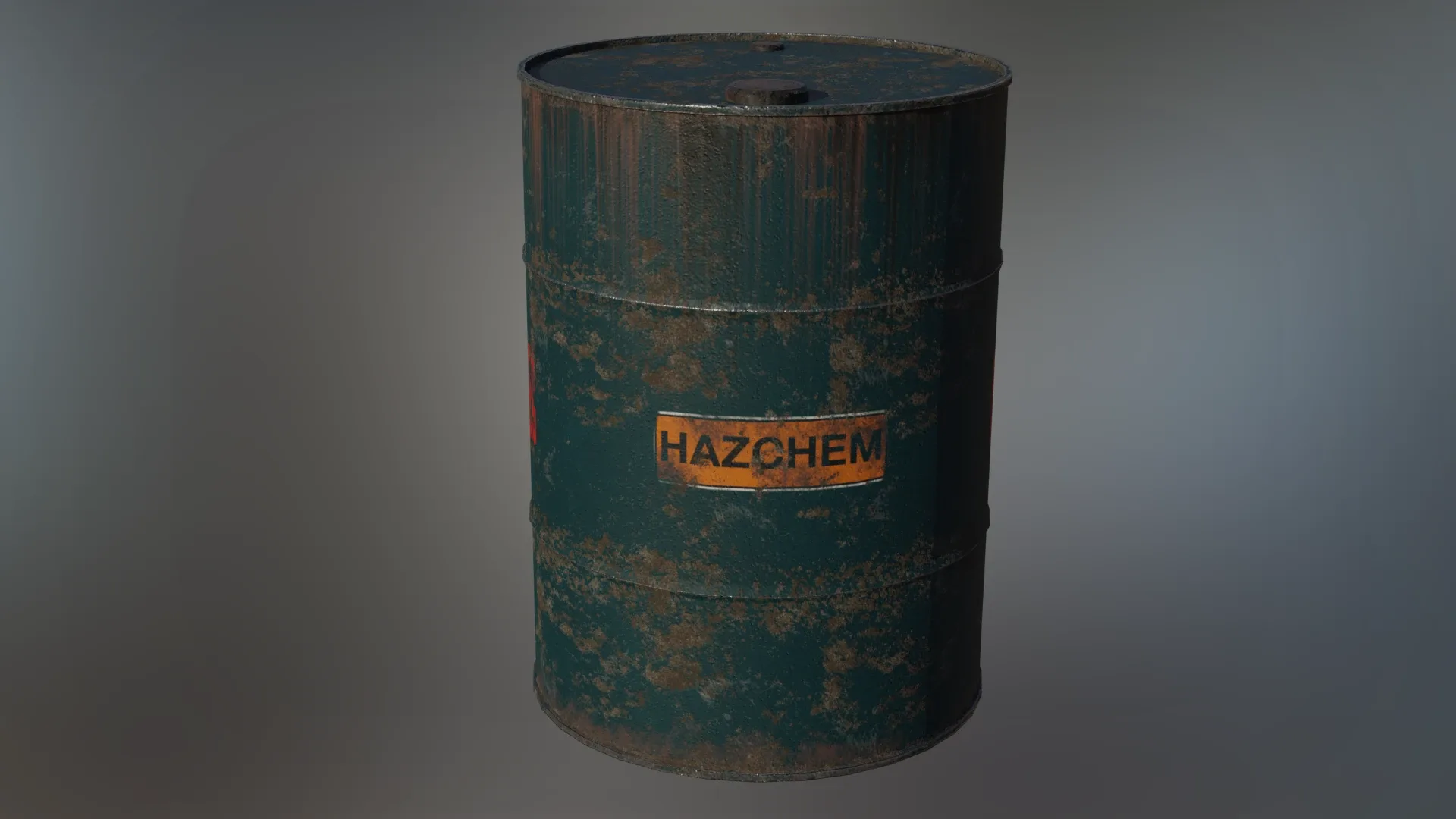 Industrial Oil Storage Drums - Blue