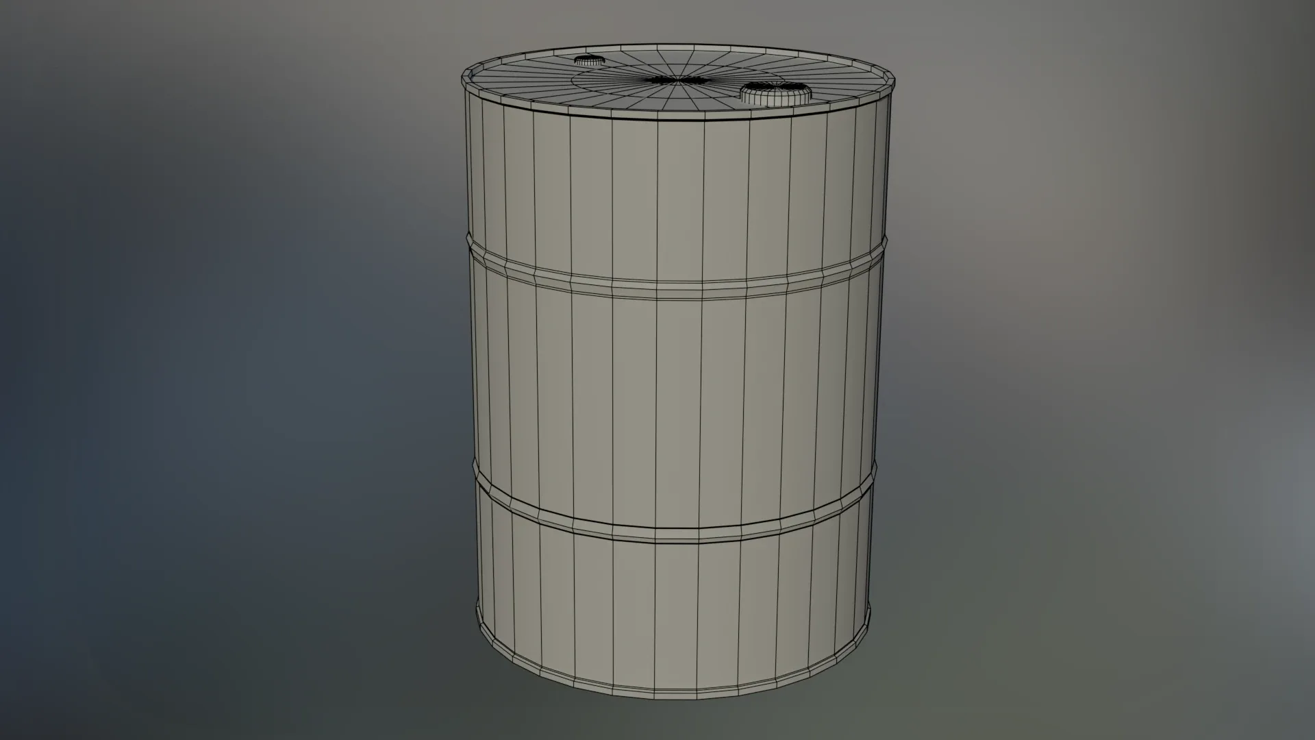 Industrial Oil Storage Drums - Red