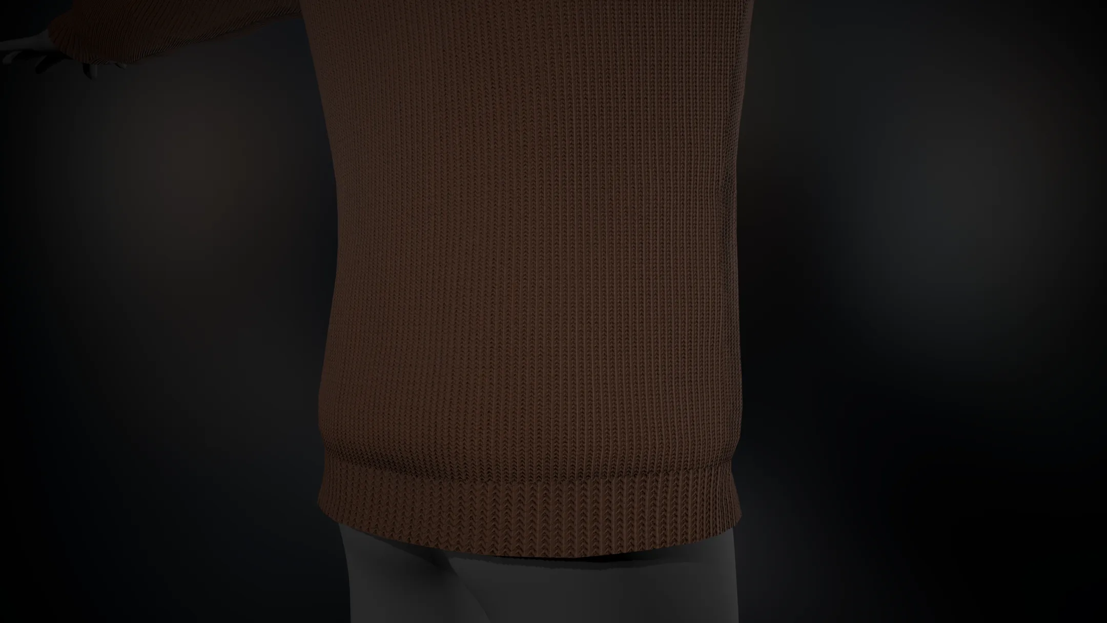 Brown Winter Turtleneck