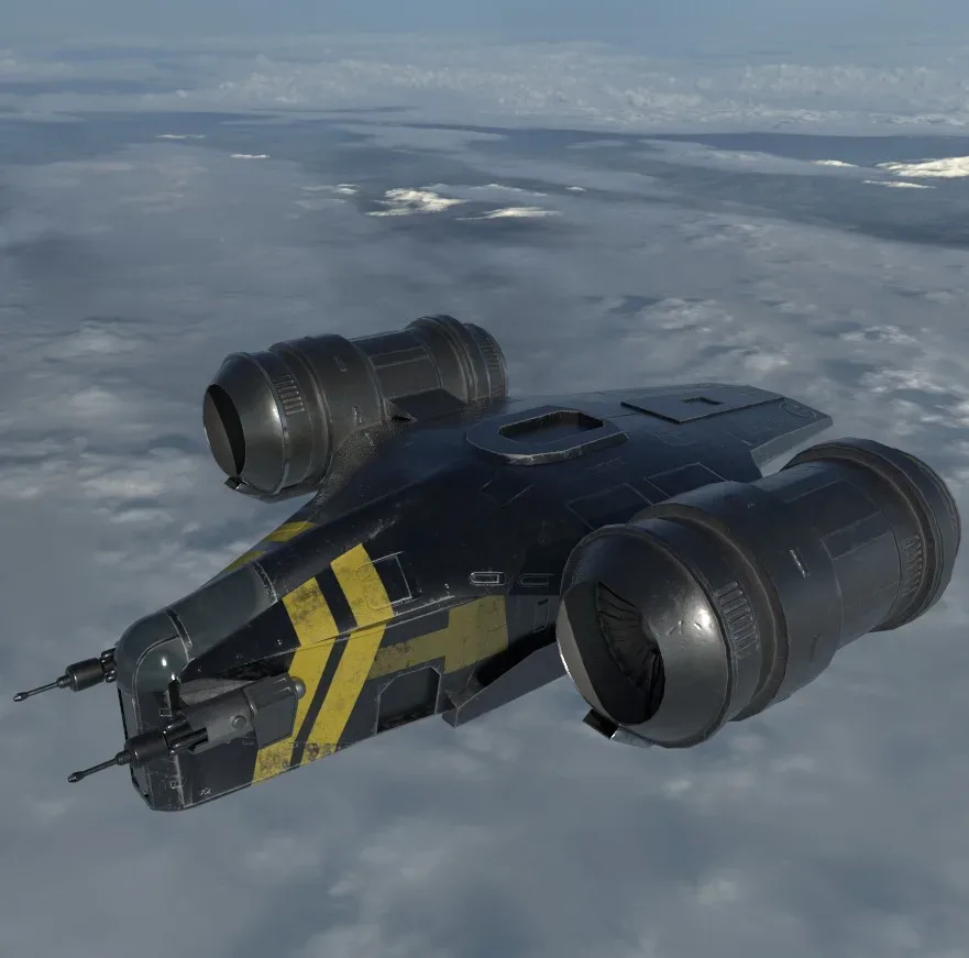 Mandalorian Spaceship