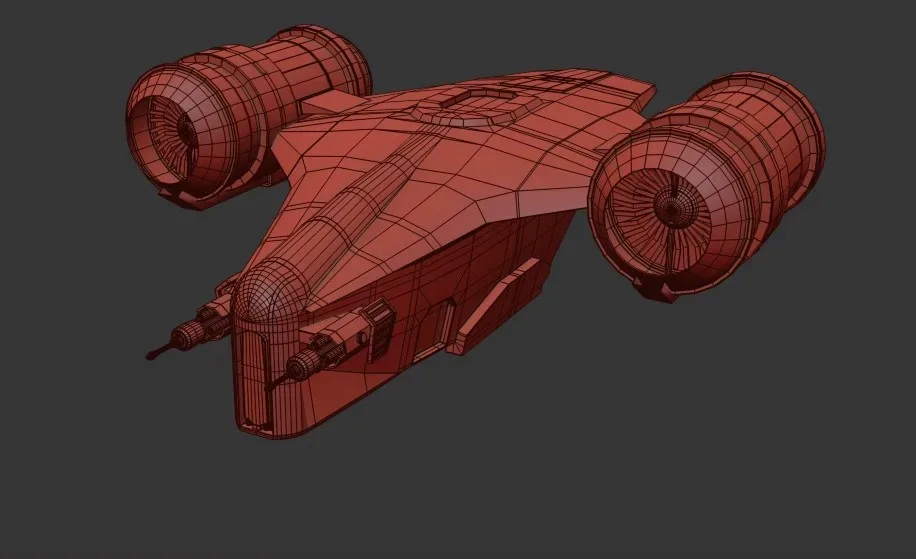 Mandalorian Spaceship