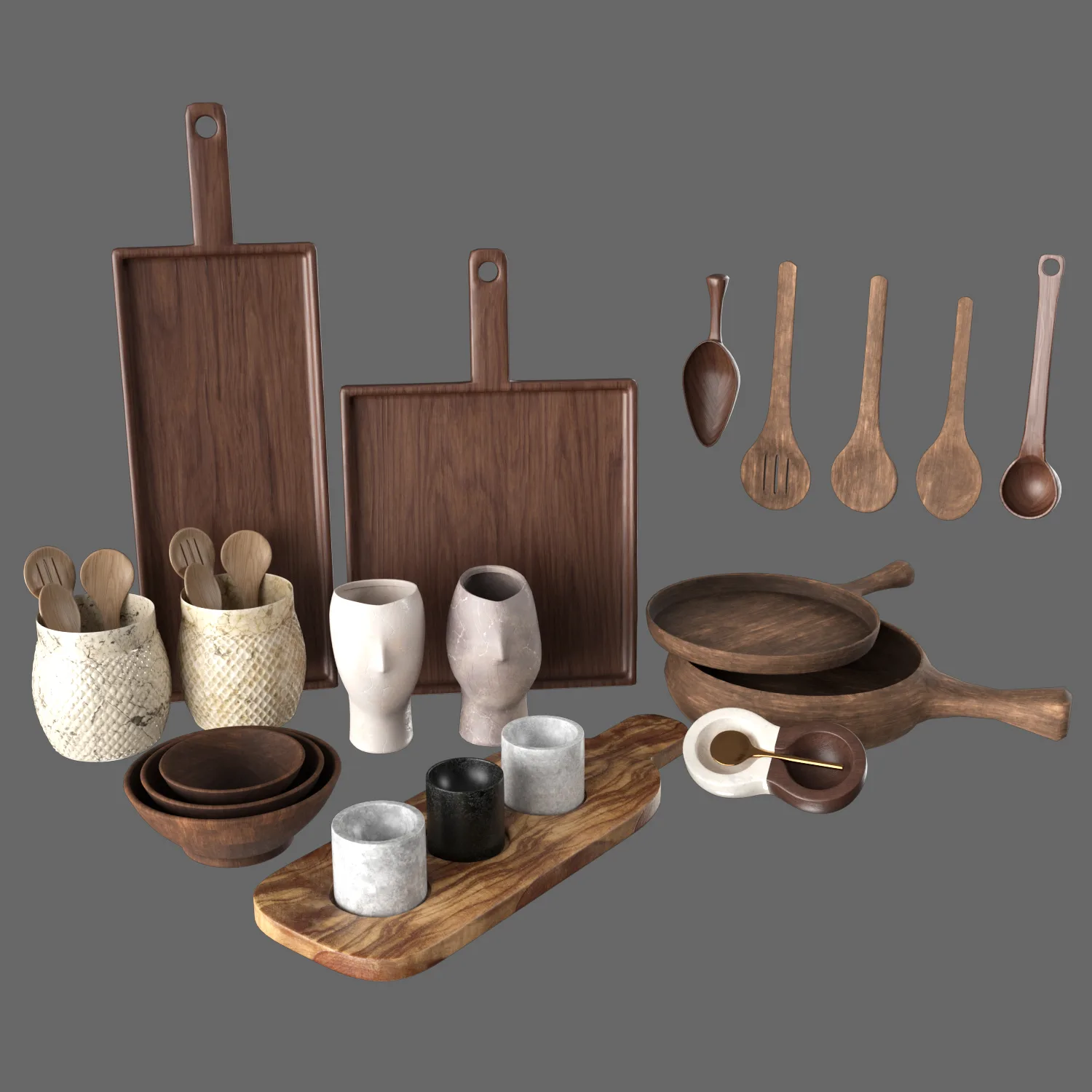 Kitchen Essential Pack 3D Model