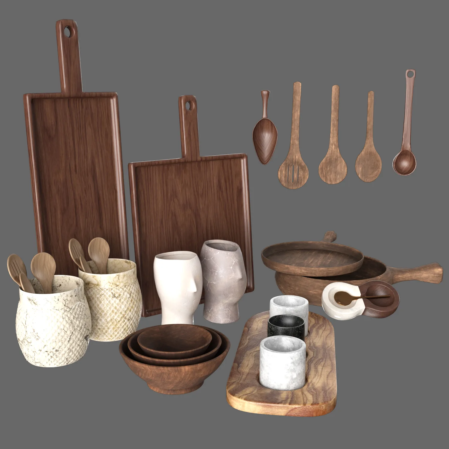 Kitchen Essential Pack 3D Model