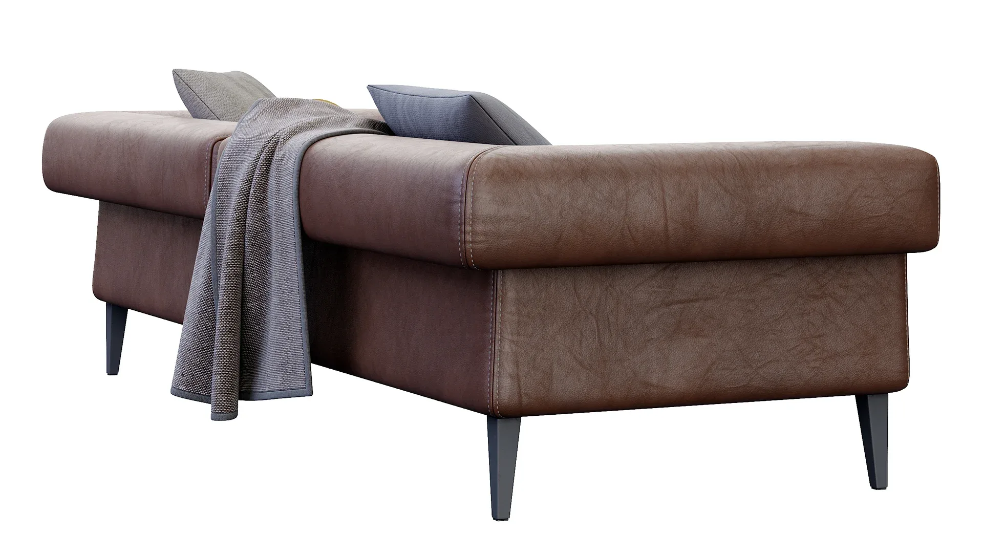 Leather Sofa Soho By Gianfranco Ferre