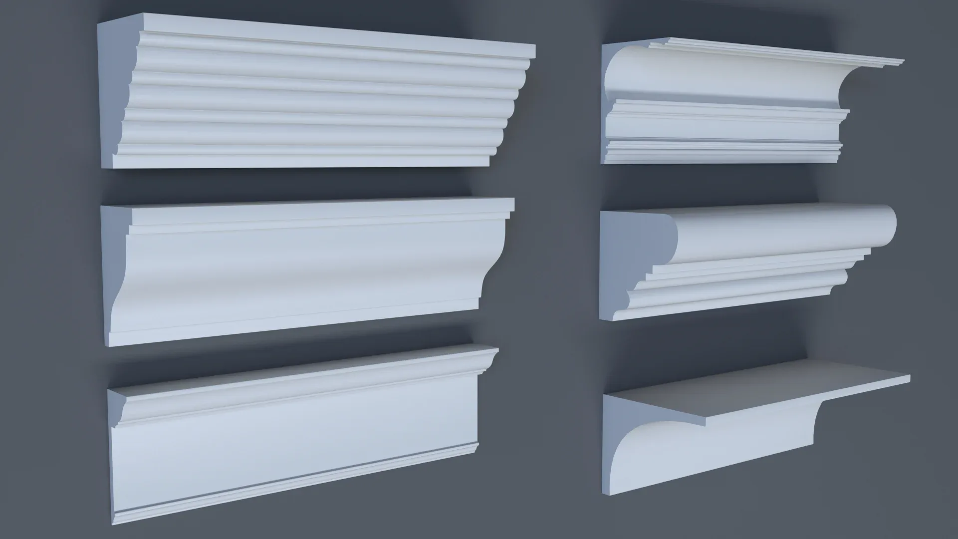 Cornice Collection 1 - 50 pieces