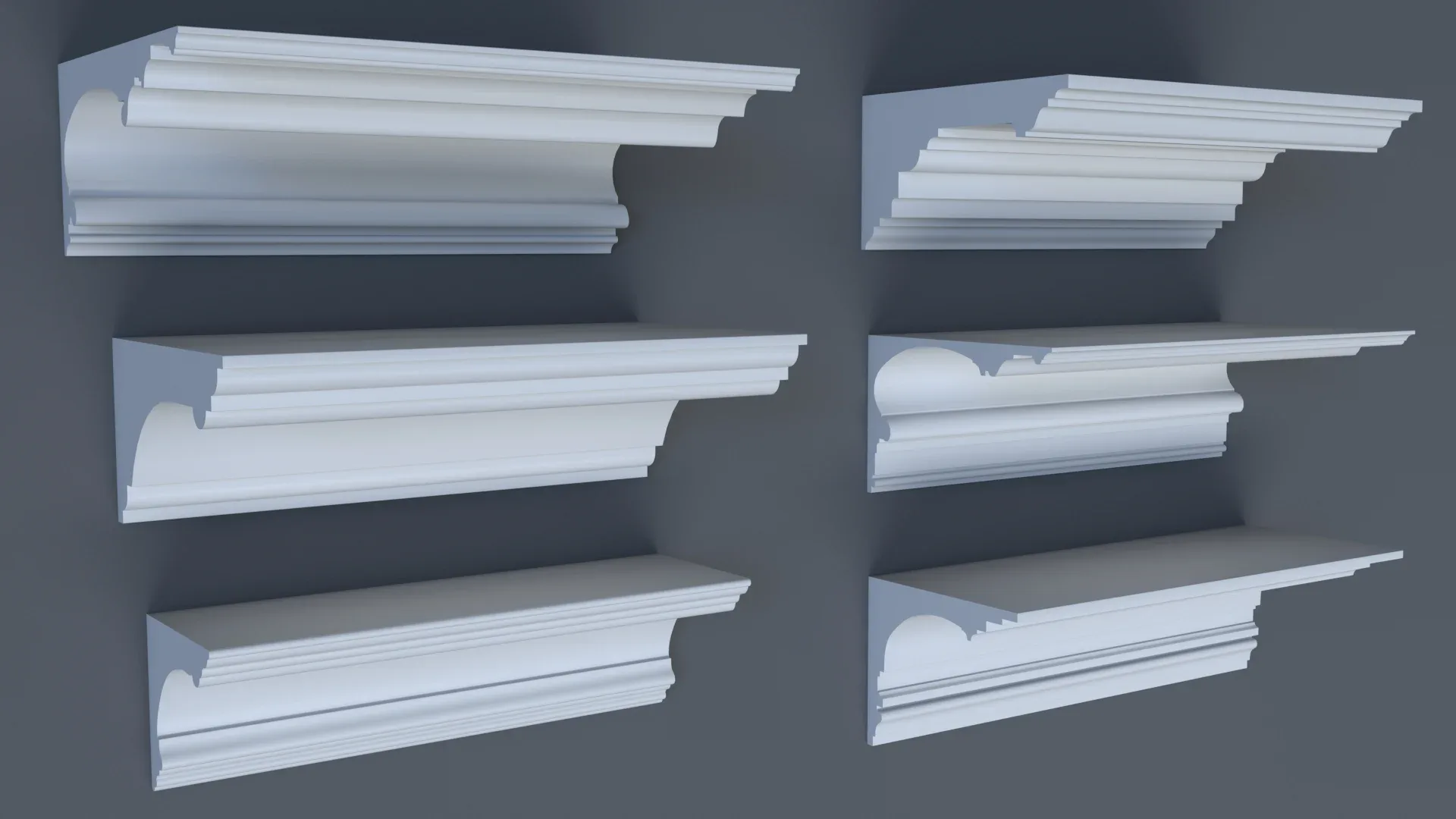 Cornice Collection 1 - 50 pieces