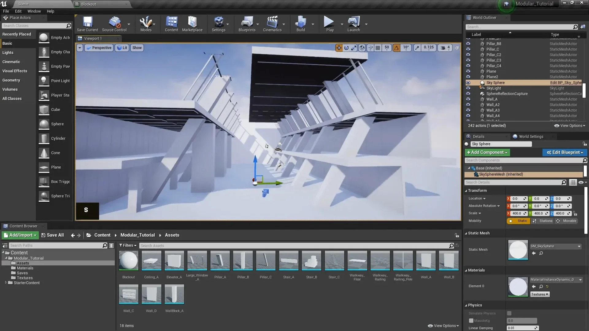 Modular Environmental Art for Game Artists